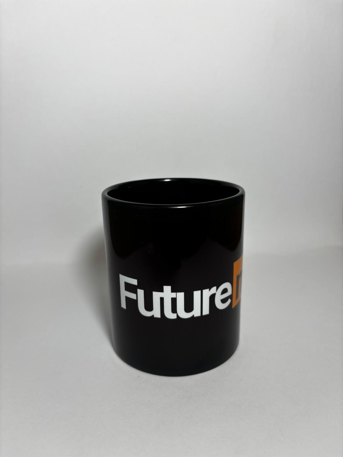 FUTURE MILF Temalı Siyah Seramik Kupa